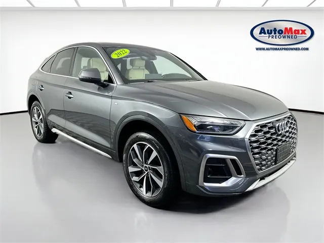 Gray 2022 Audi Q5 Sportback 45 S line Premium Plus for sale in Framingham, MA