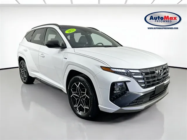 White 2023 Hyundai Tucson N Line for sale in Framingham, MA
