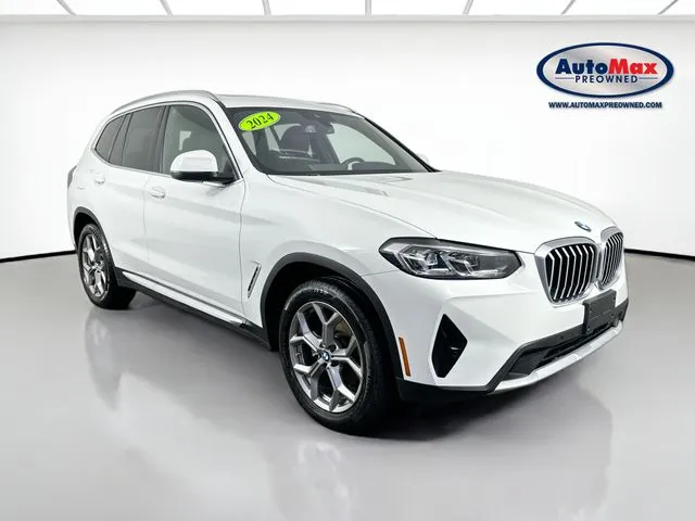 White 2024 BMW X3 xDrive30i for sale in Framingham, MA