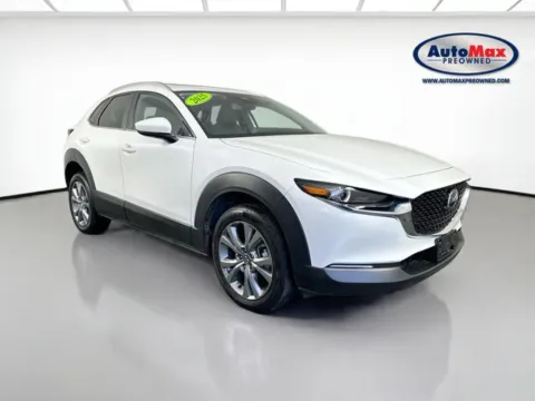 White 2025 Mazda CX-30 2.5 S Preferred Package for sale in Framingham, MA