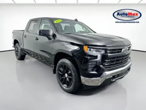 Black 2024 Chevrolet Silverado 1500 LT for sale in Framingham, MA
