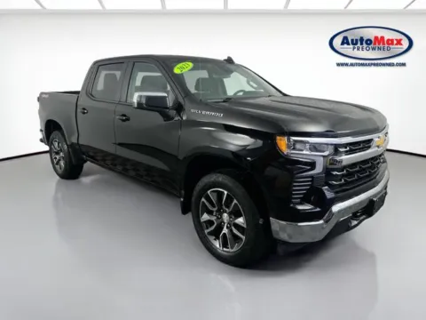 Black 2023 Chevrolet Silverado 1500 LT for sale in Framingham, MA