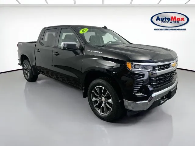 Black 2023 Chevrolet Silverado 1500 LT for sale in Framingham, MA