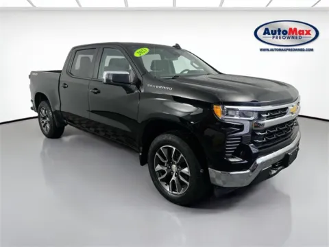 Black 2023 Chevrolet Silverado 1500 LT for sale in Framingham, MA