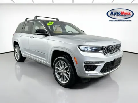 Silver 2022 Jeep Grand Cherokee Summit 4xe for sale in Framingham, MA