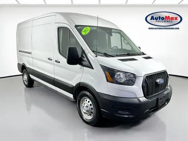 White 2023 Ford Transit-250 148" Medium Roof AWD for sale in Framingham, MA