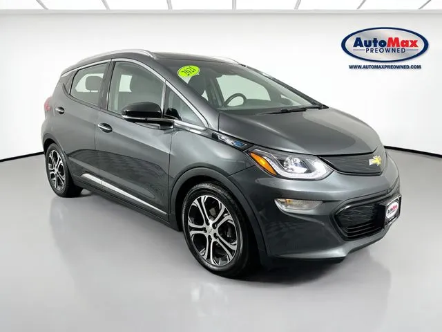 Gray 2021 Chevrolet Bolt EV Premier for sale in Framingham, MA