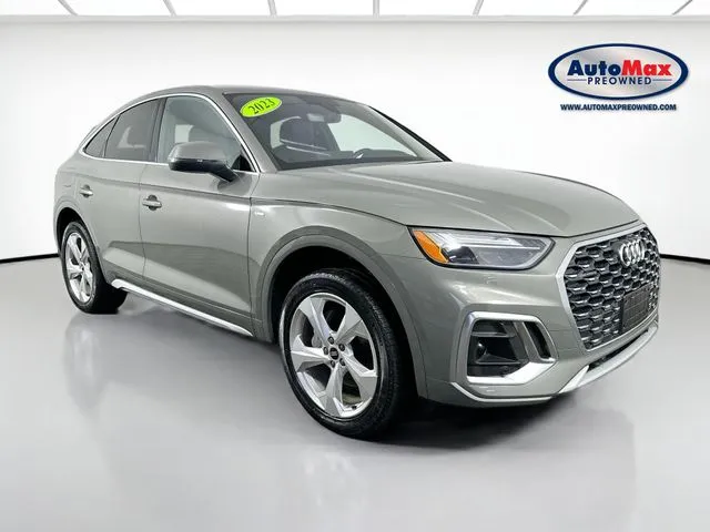 Gray 2023 Audi Q5 Sportback 45 S line Premium for sale in Framingham, MA