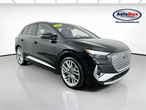Black 2025 Audi Q4 e-tron Premium Plus for sale in Framingham, MA