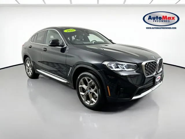 Black 2025 BMW X4 xDrive30i for sale in Framingham, MA