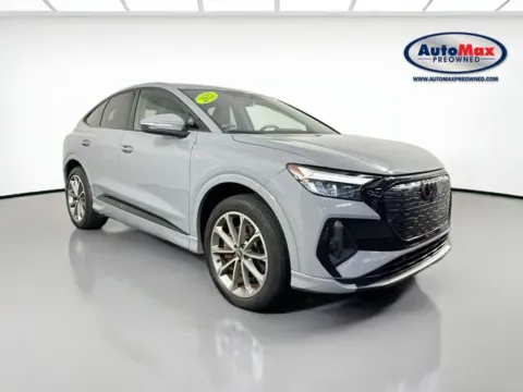 Gray 2022 Audi Q4 Sportback e-tron Premium Plus for sale in Framingham, MA