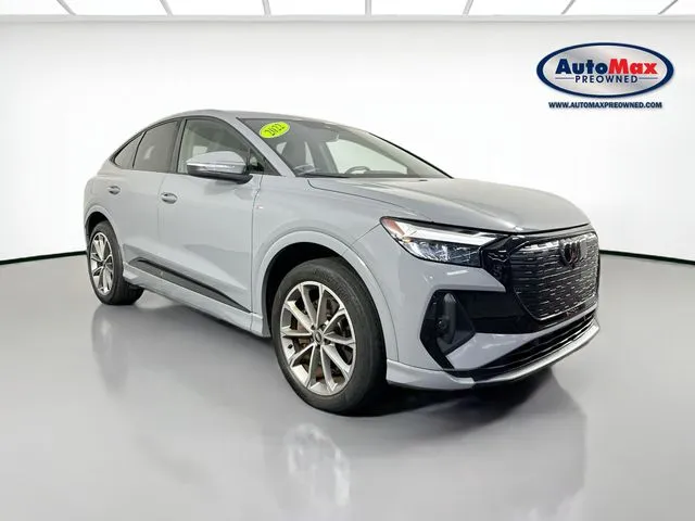 Gray 2022 Audi Q4 Sportback e-tron Premium Plus for sale in Framingham, MA
