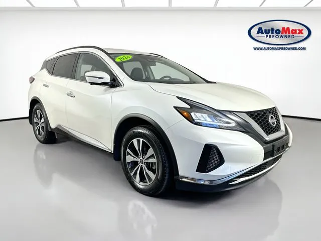 White 2024 Nissan Murano SV for sale in Framingham, MA