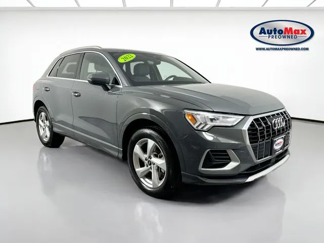 Gray 2022 Audi Q3 Premium Plus for sale in Framingham, MA