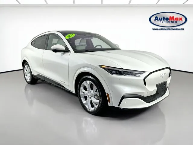 White 2022 Ford Mustang Mach-E Premium for sale in Framingham, MA