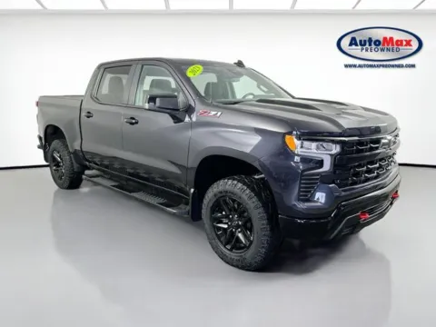 Gray 2023 Chevrolet Silverado 1500 LT Trail Boss for sale in Framingham, MA