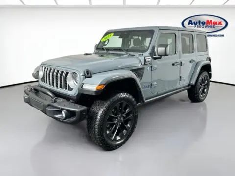 Another view of 2025 Jeep Wrangler Sahara 4xe for sale in Framingham, MA at AutoMax Preowned Framingham