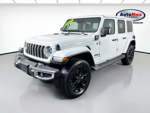 Another view of 2025 Jeep Wrangler Sahara 4xe for sale in Framingham, MA at AutoMax Preowned Framingham