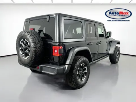 Photos of 2025 Jeep Wrangler Rubicon 4xe for sale in Framingham, MA at AutoMax Preowned Framingham