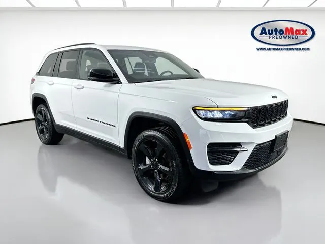 White 2023 Jeep Grand Cherokee Altitude for sale in Framingham, MA