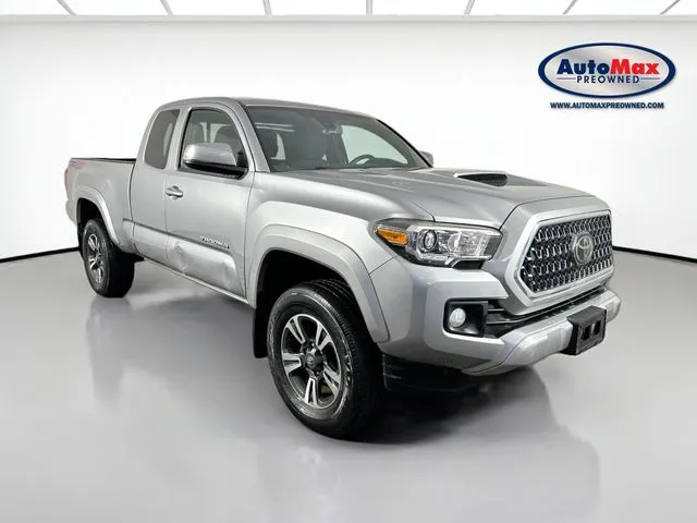 Silver 2019 Toyota Tacoma TRD Sport for sale in Framingham, MA