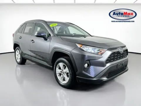 Gray 2021 Toyota RAV4 XLE for sale in Framingham, MA