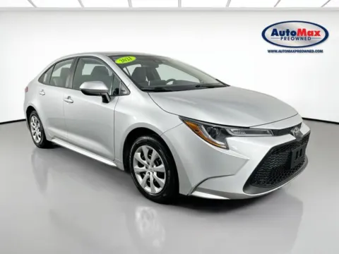 Silver 2021 Toyota Corolla LE for sale in Framingham, MA