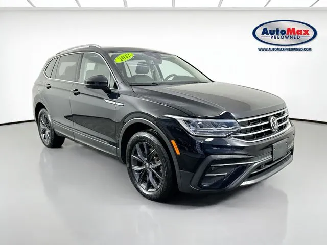 Black 2022 Volkswagen Tiguan 2.0T SE for sale in Framingham, MA