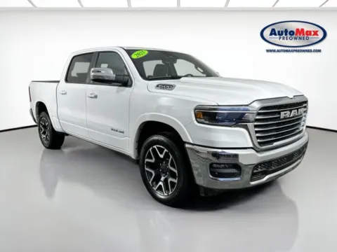 White 2025 Ram 1500 Laramie for sale in Framingham, MA