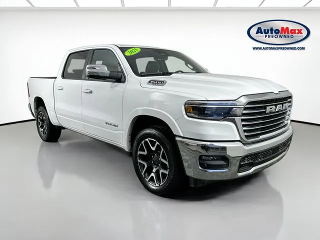 White 2025 Ram 1500 Laramie for sale in Framingham, MA