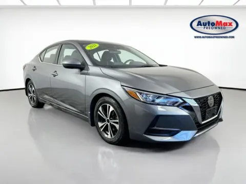Gray 2021 Nissan Sentra SV for sale in Framingham, MA