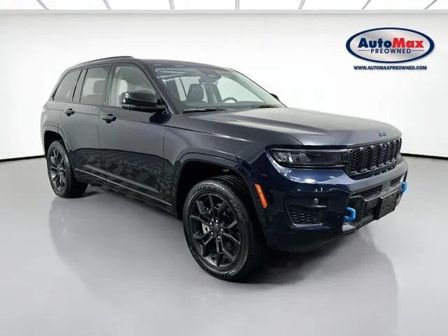 Blue 2023 Jeep Grand Cherokee 4xe for sale in Framingham, MA