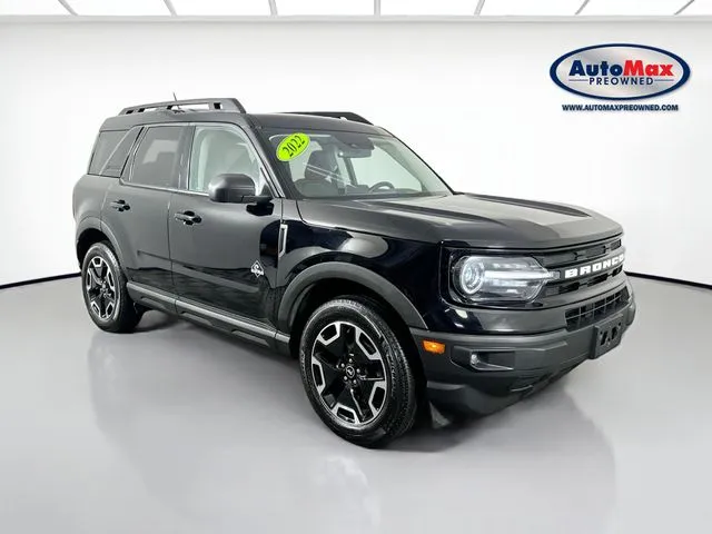 Black 2022 Ford Bronco Sport Outer Banks for sale in Framingham, MA