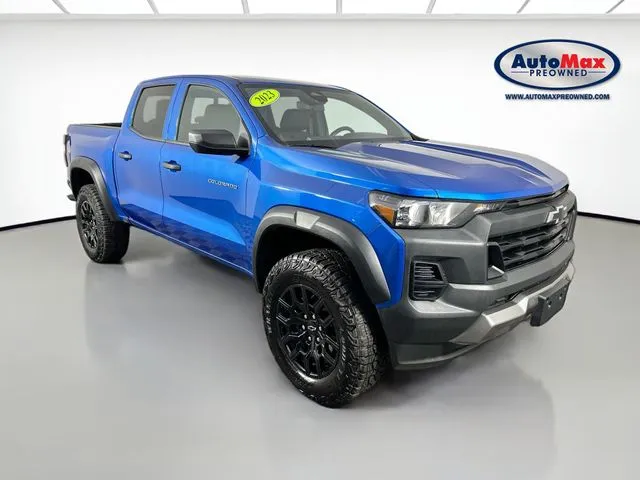 Blue 2023 Chevrolet Colorado Trail Boss for sale in Framingham, MA