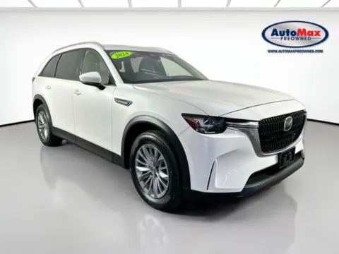 White 2024 Mazda CX-90 3.3 Turbo Preferred Plus for sale in Framingham, MA