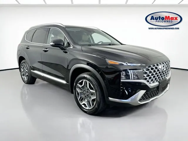 Black 2023 Hyundai Santa Fe Plug-In Hybrid Limited for sale in Framingham, MA