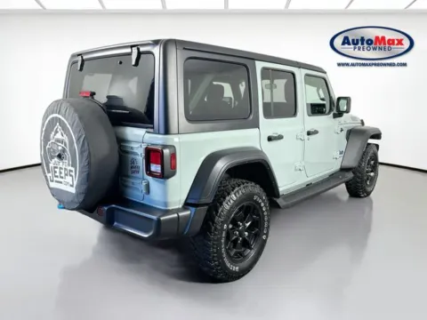 Photos of 2023 Jeep Wrangler Willys 4xe for sale in Framingham, MA at AutoMax Preowned Framingham