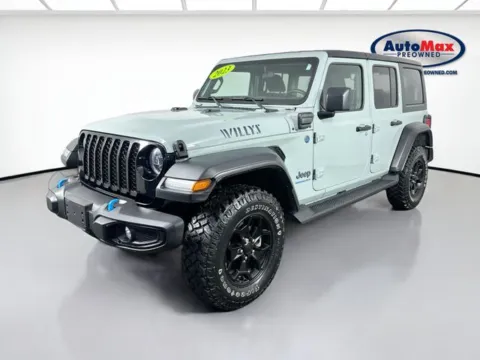 Another view of 2023 Jeep Wrangler Base 4xe for sale in Framingham, MA at AutoMax Preowned Framingham