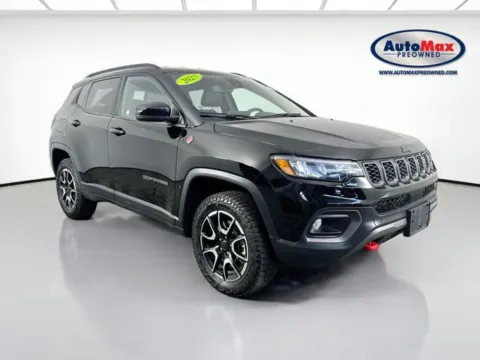 Black 2025 Jeep Compass Trailhawk for sale in Framingham, MA
