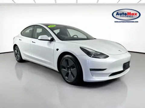 White 2021 Tesla Model 3 Long Range for sale in Framingham, MA