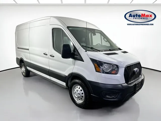 White 2023 Ford Transit-250 148" Medium Roof - AWD for sale in Framingham, MA