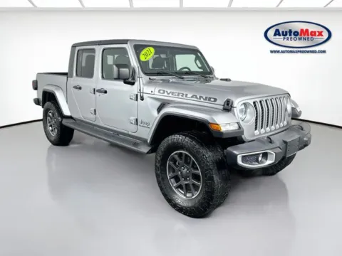 Silver 2021 Jeep Gladiator Overland for sale in Framingham, MA