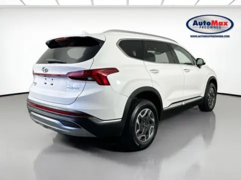 Photos of 2022 Hyundai Santa Fe Hybrid Blue for sale in Framingham, MA at AutoMax Preowned Framingham
