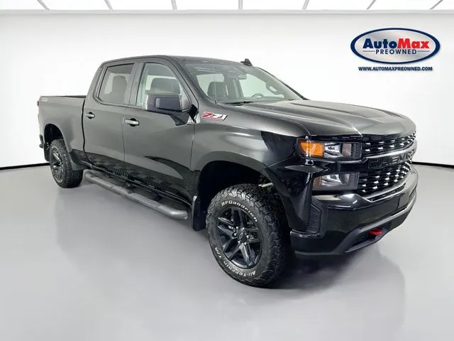 Black 2022 Chevrolet Silverado 1500 LTD Custom Trail Boss for sale in Framingham, MA