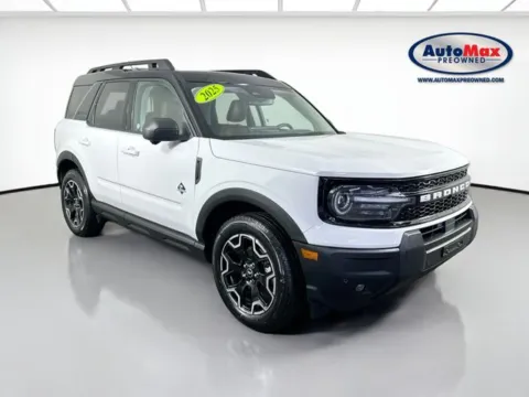White 2025 Ford Bronco Sport Outer Banks for sale in Framingham, MA