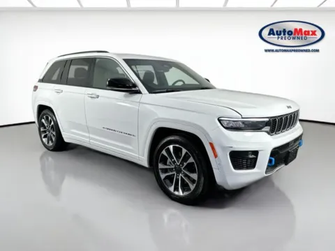 White 2023 Jeep Grand Cherokee Overland 4xe for sale in Framingham, MA