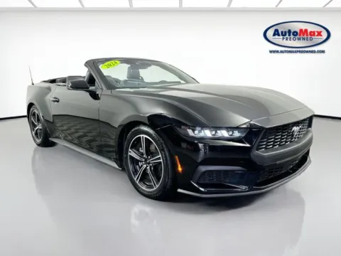 Black 2024 Ford Mustang EcoBoost Premium for sale in Framingham, MA