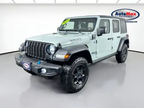 Another view of 2023 Jeep Wrangler Base 4xe for sale in Framingham, MA at AutoMax Preowned Framingham