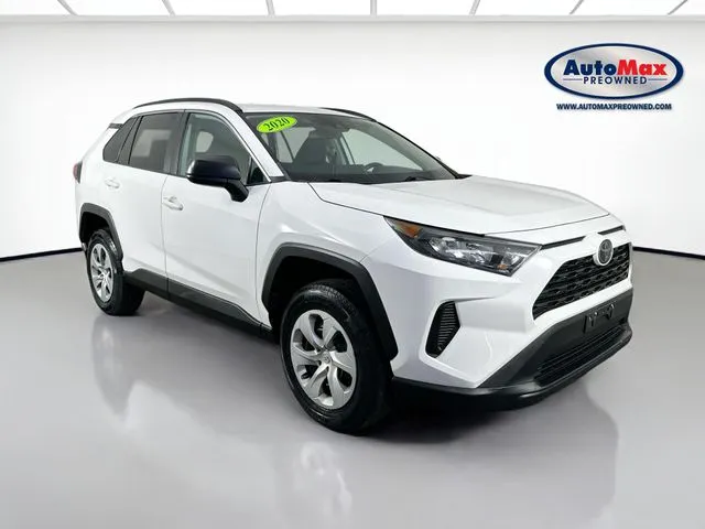 White 2020 Toyota RAV4 LE for sale in Framingham, MA