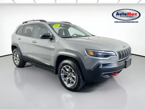 Gray 2022 Jeep Cherokee Trailhawk for sale in Framingham, MA